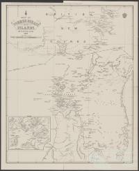 Map of the Torres Strait and Islands, 1892