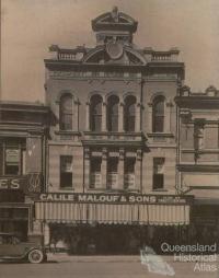 Calile Malouf & Sons, c1910