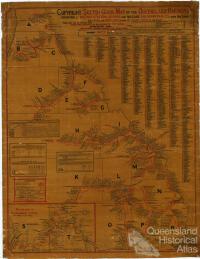 Sketch guide map of the Queensland Railways, 1904