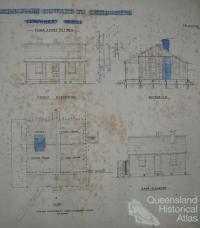 Plans Cottage for attendants at Refreshment Rooms, Maryborough, 1916