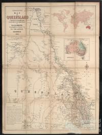 Emigration map of Queensland, 1865