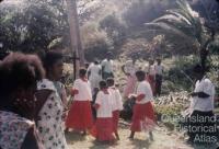 Religious ceremony, Torres Strait, 1958