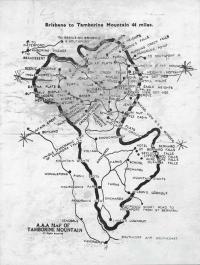 Map of Mount Tamborine, c1938