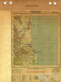 Maroochydore military map, 1942