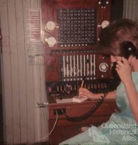 Manual telephone exchange, Talwood, 1965