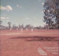 Cricket in Talwood during a drought, 1965