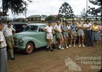 Junior farmer visit to Cherbourg, 1957