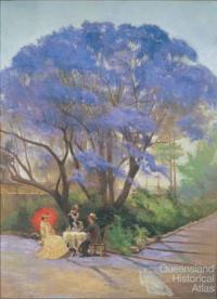 Under the jacaranda, 1903