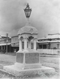 Memorial to Dr Edward Koch, Cairns, 1903