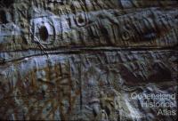 Aboriginal rock art, Carnarvon National Park, 1967