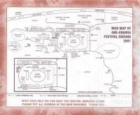 Mud Map of Ang-Gnarra Festival Ground, 2001