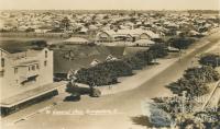 General view, Bundaberg, Wintergarden cinema in foreground, c1930