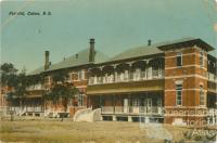 Queensland hospitals, postcards