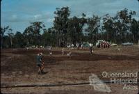 Digger Street soccerfield under construction Bundaberg, 1970