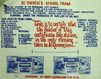 St Therese’s School Tram, 1970