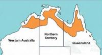 Distribution of Australian freshwater crocodiles, 2010