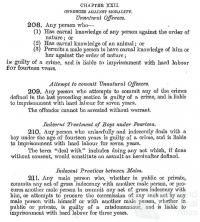 Criminal Code Act, 1899