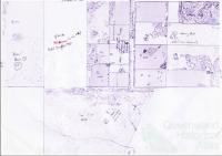 Map of the Macqueen farm, c1951