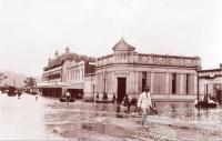 Going to work, Rockhampton flood, 1918