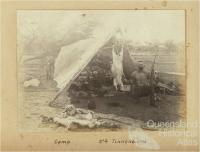 Camp at Tinnenburra, c1910