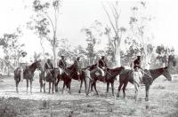 Cape York Peninsula Native Police patrol, c1900