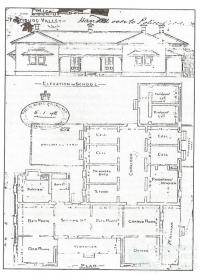 Plan of the Fortitude Valley police station, c1903