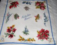 Australian flowers tablecloth