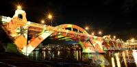 Ian de Gruchy, 'Connecting Brisbane' for the William Jolly Bridge Creative Lighting Project, 2012