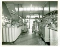 Espresso and milk bar, Londys café, Toowoomba, 1962 
