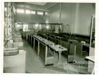 Interior to be remodeled, Londys café, Toowoomba, 1962