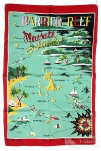 Tea-towel: Barrier Reef Pleasure Islands