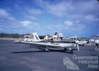 Comanche aircraft at Horn Island Airport, 1972