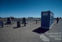 Birdsville airstrip with toilets, 1995