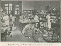 Volunteers at Queensland Red Cross Society Headquarters, 1917