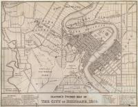 Slater's pocket map of Brisbane, 1865