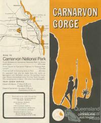 Carnarvon Gorge, c1965