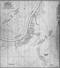 Paradise town plan, c1892