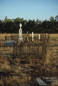 Graves, Normanton Cemetery, 1986