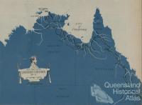 Route travelled by the Leichhardt Expedition 1844-45, 1963