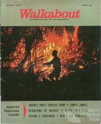 Walkabout cover, August 1963