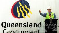 Premier Peter Beattie and the Queensland Government logo, c2000