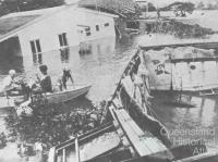 Flood in Yeronga, Brisbane, 1974