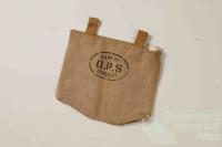 Canvas water bag, c1960s