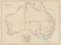 Gold regions Australia, 1850s