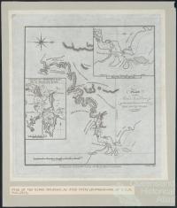 Plan of the River Brisbane by John Oxley, 1825