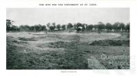 Preparation of cricket oval, St Lucia, 1937