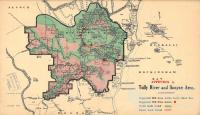 Proposed sugar mill sites, Tully and Banyan area, 1923 