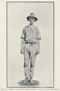 Typical tropical-born Queenslander, 1925