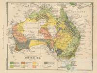 Vegetation map of Australia, 1906