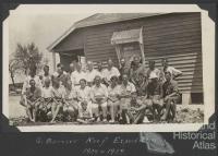 Scientific expedition members, Low Isles, 1928-29